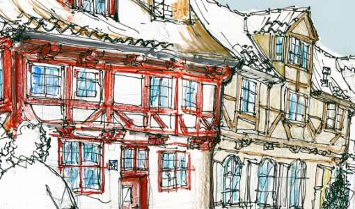 Alltagsszenen einfach sketchen